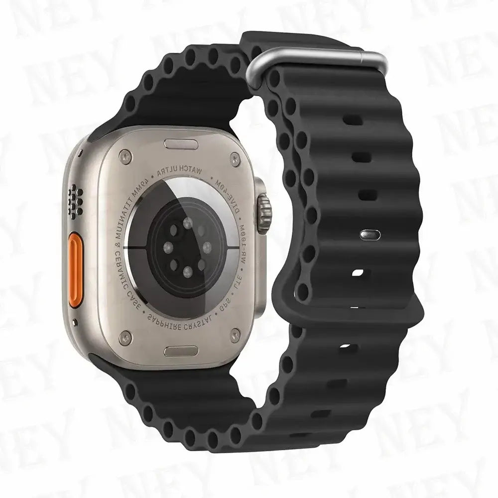 Apple Watch Silicone Strap - Soft Flexible Comfortable Fit - SJB-DIAMOND ELITES