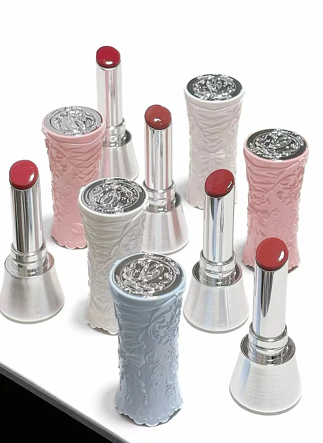 Flower Knows Lipstick Swan Ballet Lip Gloss Mirror Moisturizing Long-lasting Lip Glaze Nostickcup Nourishing  3.5g Lootquake LLC