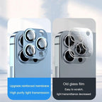 Camera Lens Protector on For iPhone 14 13 12 Pro Max 13Mini Tempered Glass For iPhone 11 13 14 Pro 14Plus Metal Camera Protector Camera Film Protective Lens Case