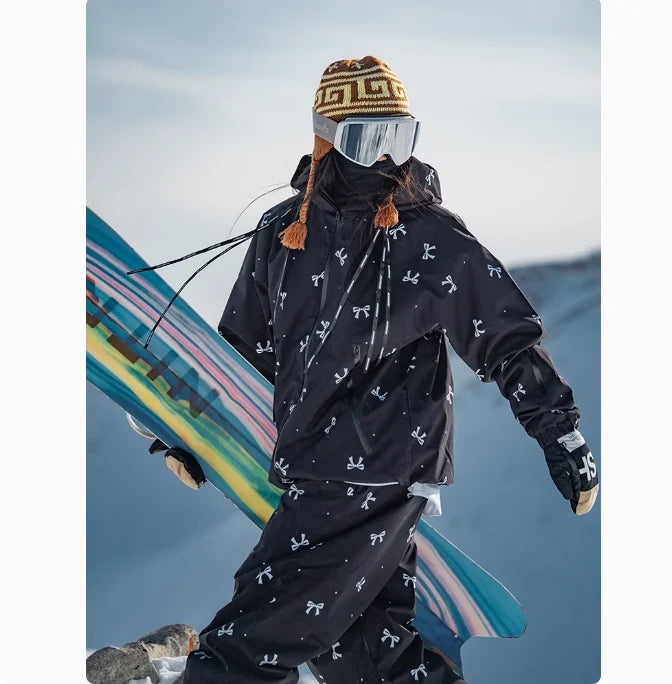 JOHN SNOW Ski Suit Set Windproof Waterproof Warm Women's Skiing Pants - SJB-DIAMOND ELITES