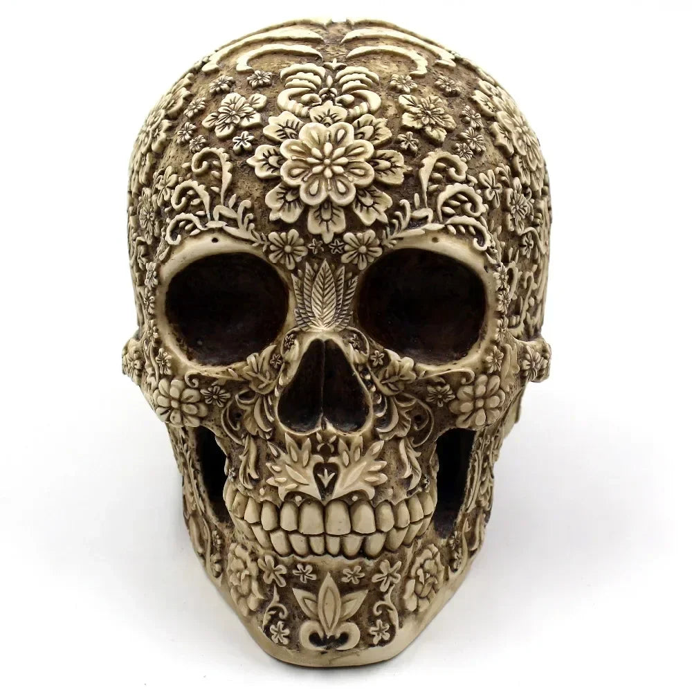 Home Decor Resin Craft Plum Blossoms Sculptures Garden Statues Creative Art Carving Statue Medical Skull Model Lootquake LLC