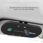Bluetooth Speaker Handsfree Car Kit Sun Visor Clip Wireless Audio Receiver Speakerphone Wireless Stereo MP3 Music Player Lootquake LLC