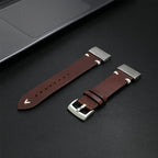 Garmin Leather Soft Strap - Premium Comfort Band