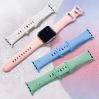 Apple Watch Silicone Band - Soft Waterproof Flexible Strap - SJB-DIAMOND ELITES