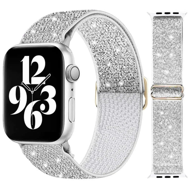 Apple Watch Nylon Band - Stylish, Durable, Elastic Design - SJB-DIAMOND ELITES