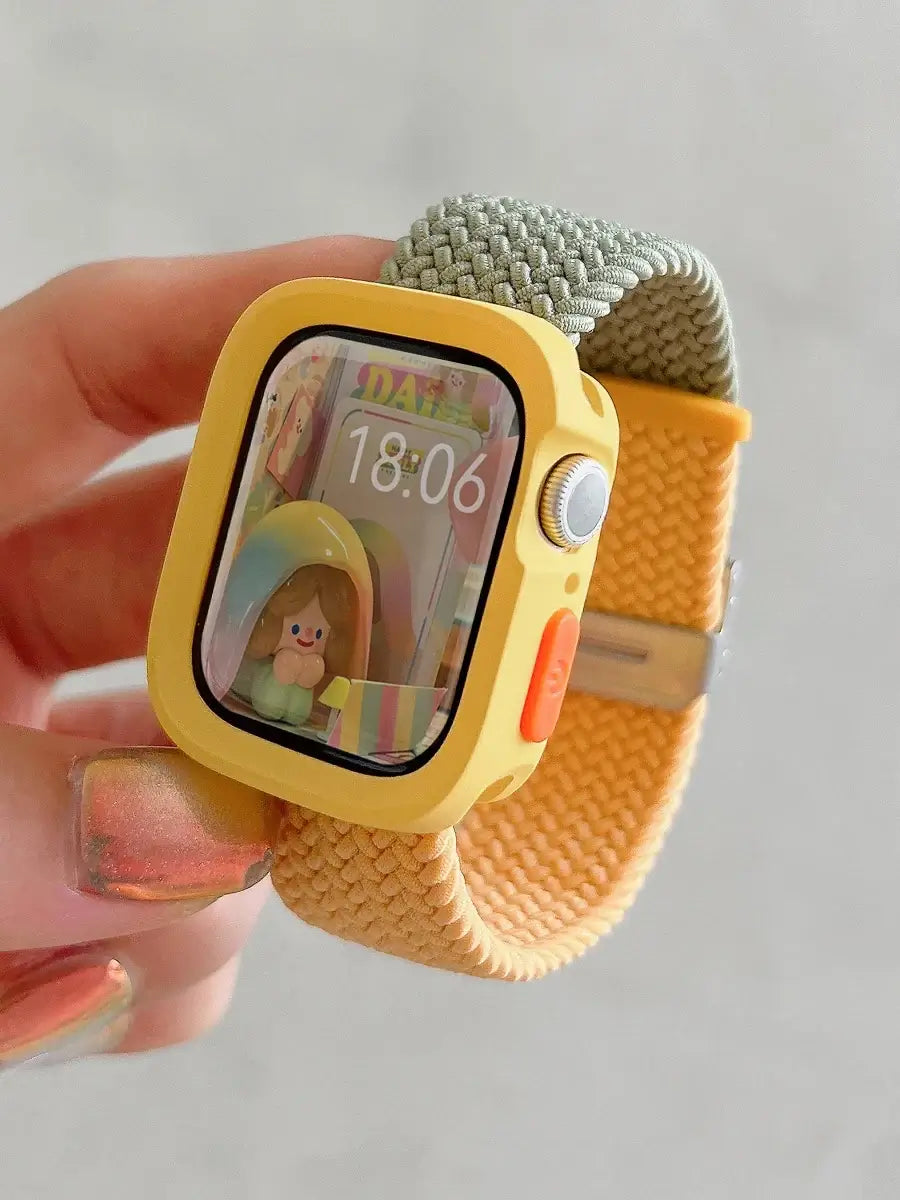 Apple Watch Nylon Strap - Durable Soft Fabric Band - SJB-DIAMOND ELITES