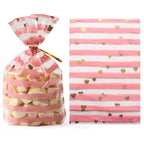 50Pcs Plume Plastic Bag Easter Birthday Party Candy And Sweets Gift Bags Natal Present Anniversaire Gift Wrapping Lootquake LLC