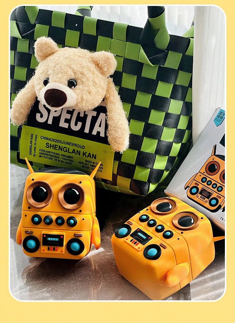 Wireless Bluetooth Speakers TK-200 Desktop Decoration Portable Outdoor Smart Music Player IP65 Waterproof Support TF Card Lootquake LLC