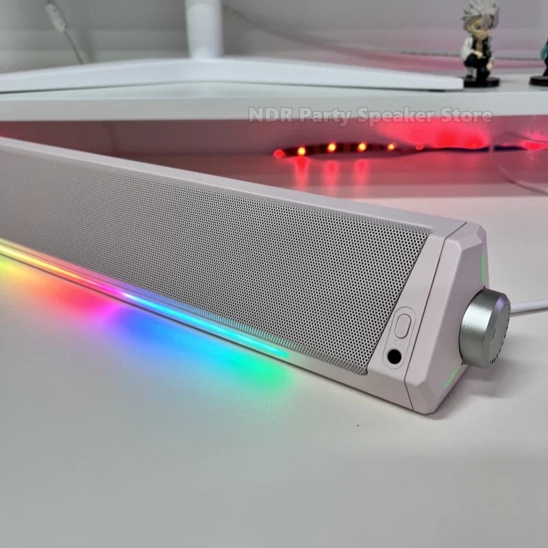 Home Bluetooth Gaming Speakers Portable USB Subwoofer Surround Stereo Sound Amplifiers Soundbar Speaker Desktop Speakers For PC Lootquake LLC