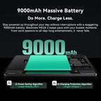 Blackview MEGA 2 Tablet PC 12'' 2K FHD+ Display Unisoc T615 12GB+12GB RAM 256GB ROM 9000mAh Battery 16MP Android 15 4G Tablets Lootquake LLC