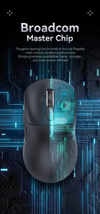 Attack Shark X3Pro Wireless  Gaming Mouse PixArt PAW3395 26000dpi Bluetooth Optical Mouse Tri-Mode Connection Macro Gaming Mouse Lootquake LLC