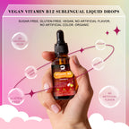 BEWORTHS Vitamin B12 and Vitamin D3 Drink Vitamin Complex Supplements Immune and Intestinal Digestive Health Brain &Heart Health Lootquake LLC