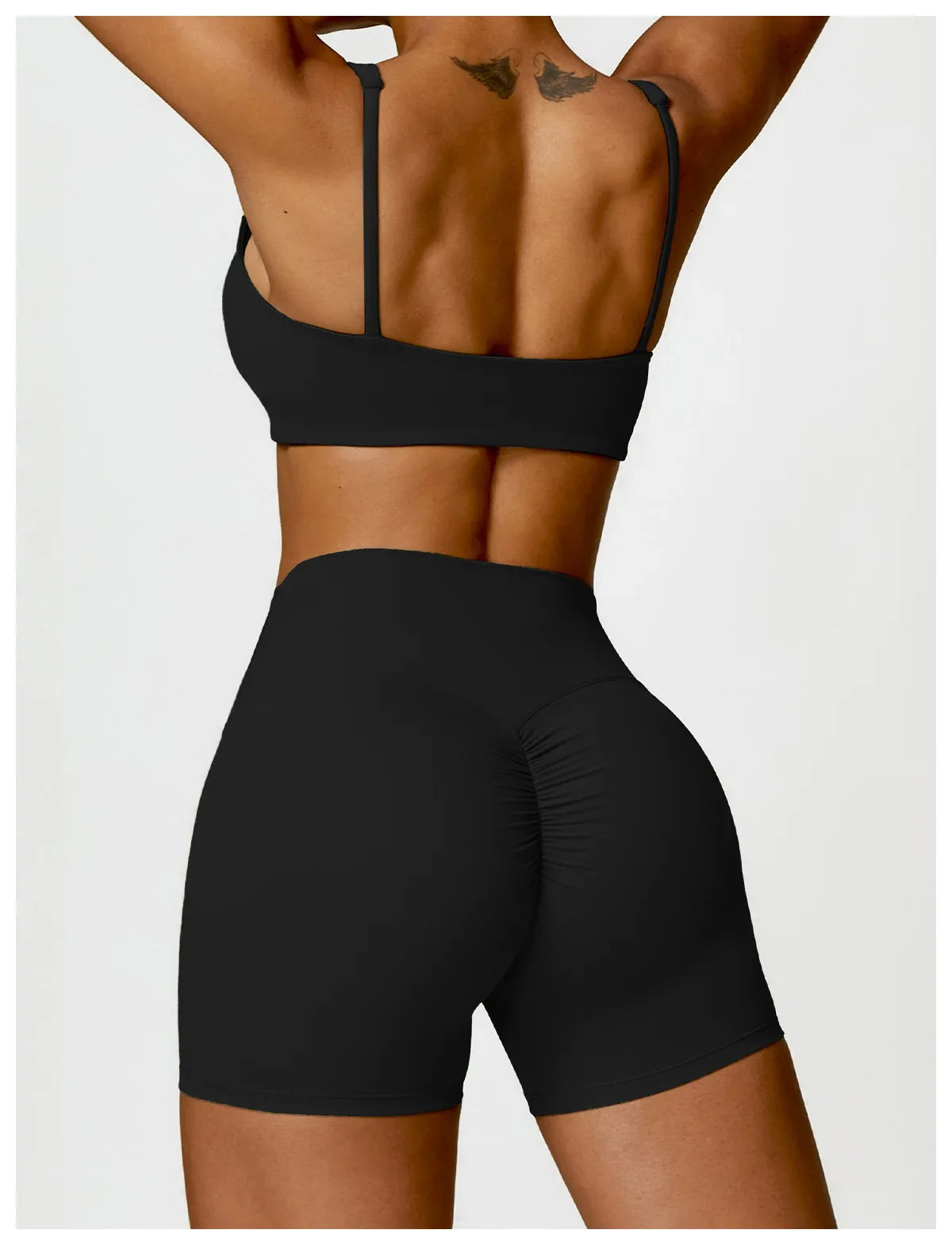 ElevateFit 2-Piece Yoga Ensemble: Comfort Meets Style THRIXINE