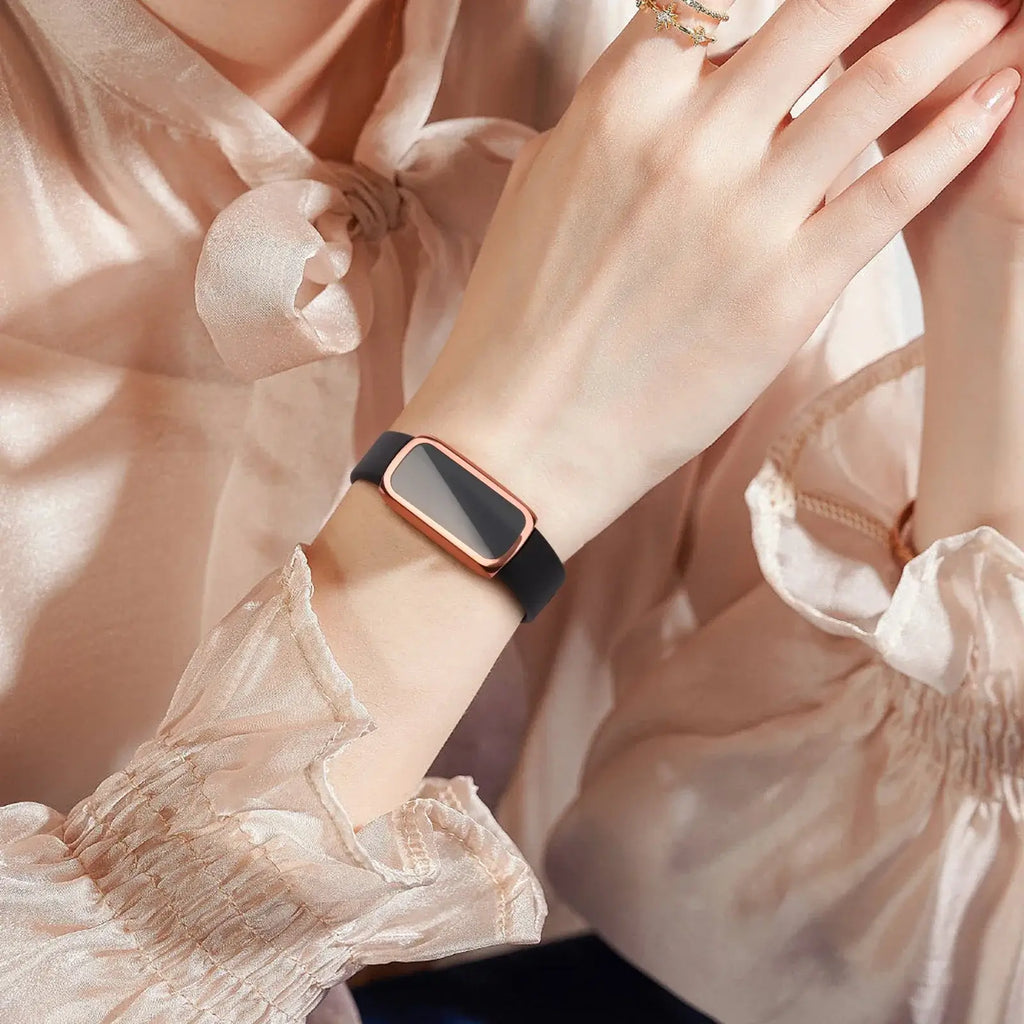 Fitbit Luxe Case and Screen Protector - Premium Protection - SJB-DIAMOND ELITES