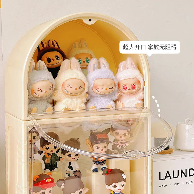 Labubu Display Box Cabinet Box Dustproof And Moisture-Proof Blind Box Toy Doll Display Stand Transparent Acrylic Storage Box Lootquake LLC