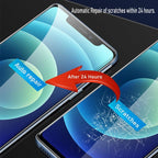 3PCS Soft Film For iPhone 13 Mini 12 14 11 Pro Max Screen Protector For iPhone 14 8 6s 7 Plus XR XS SE 3 2022 Gel Film Ultra Impact Protection 3D Curved Edge for Full Coverage Screen Protector Stevvex