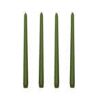 30CM Taper Candle 4 Pack - Home Interior Long Burning Dripless and Smokeless Candles Unscented - Valentines Candles for Home Lootquake LLC