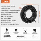 SucceBuy Drain Cleaning Cable Professional Sectional Drain Cleaner Cable Hollow Core Sewer Drain Auger Cable  Sink Floor Drain Lootquake LLC