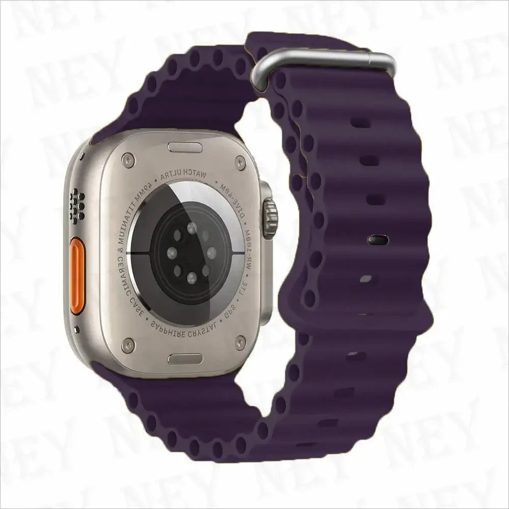 Apple Watch Silicone Strap - Soft Flexible Comfortable Fit - SJB-DIAMOND ELITES