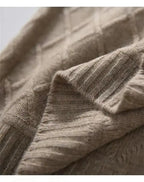 Korean French Style Cashmere Sweater Ladies Wool Windbreaker Cardigan New Autumn Winter Women Knitted Sweater Long Cardigan Coat