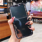 Flowers Screen Protector For iPhone 11 12 13 Pro Max Soft Edge Tempered Glass For iPhone XS MAX XR 13mini Lovely Protect Film Floral Design Tempered Glass Screen Protector For iPhone Stevvex