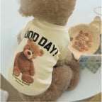 Dog Clothes Dog Costume Pet Clothes Cartoon Bear Pet Shirt  Puppy Clothes Pet Vest Pet Clothes Dog Sport Shirt XS-XXL Lootquake LLC