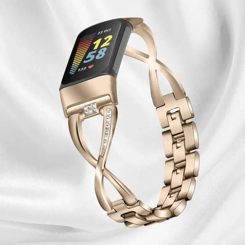 Fitbit Charge 5 6 Stainless Steel Band - Elegant and Durable - SJB-DIAMOND ELITES