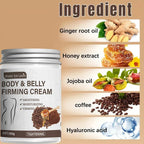 Caffeine Collagen Firming Cream - 100g Contains Caffeine and Coconut Oil, Rich in Vitamin E, Unscented, Tightens and Lifts the Abdomen, Thighs, Buttocks, Arms, All Skin Types, Hypoallergenic, Whitening Effect Lootquake LLC