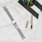 Fitbit Inspire 3 Thin Stainless Steel Band – Sleek Minimalist Metal Strap - SJB-DIAMOND ELITES