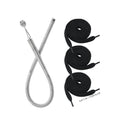 Bendable Spring Drawstring Threader, Flexible Metal Elastic Band Rope Threading Tool, for Sweatpants Hoodies, Sewing Accessories