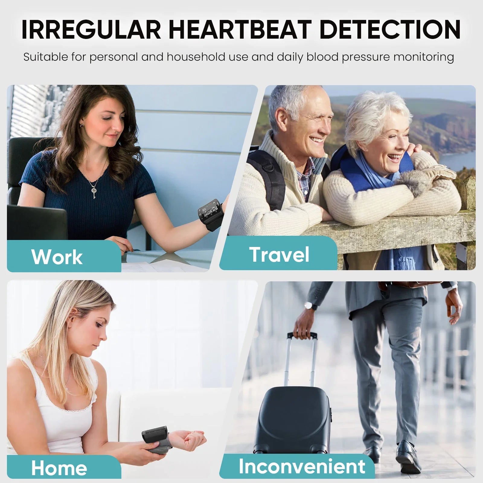 SEJOY Digital Blood Pressure Monitor for Wrist