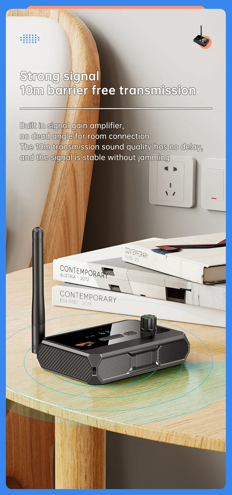 Bluetooth 5.3 Audio Receiver Support USB U-Disk Play Wireless Adapter R/L 2 RCA/3.5MM AUX/Optical Fiber Jack For Car Kit Speaker Lootquake LLC