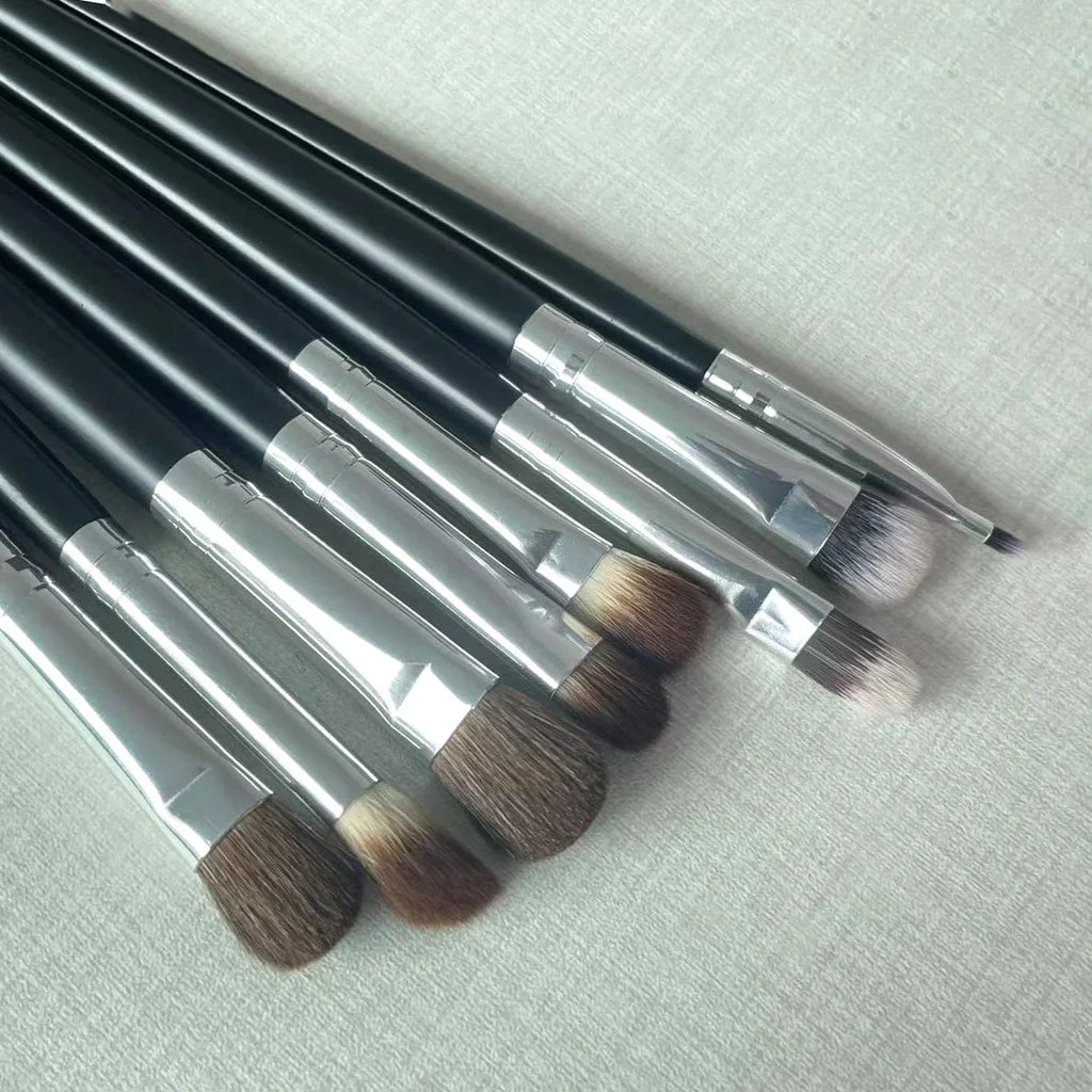 Professional Eyes Makeup Brushes Set Nature Hair Eye Shadow Liner Brow Cream Smudge Contour Shading Blending Makeup Tools Kit Lootquake LLC