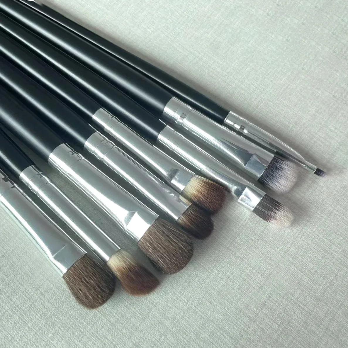 Professional Eyes Makeup Brushes Set Nature Hair Eye Shadow Liner Brow Cream Smudge Contour Shading Blending Makeup Tools Kit Lootquake LLC