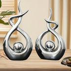 Ceramic Sculptures Ornaments Home Modern Decoration Abstract Statue Room Art Decor Luxury Porcelain Figurine Table Accessories Lootquake LLC
