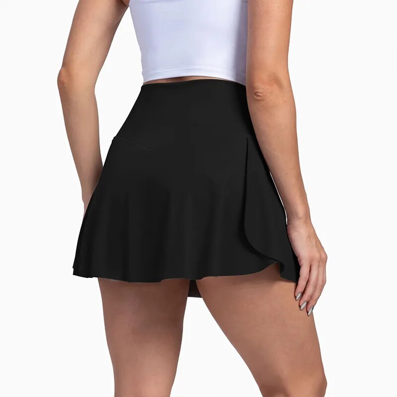 Women Pleated Tennis Skirt with Pockets - SJB-DIAMOND ELITES