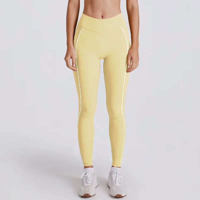 ZenFit DuoTone V-Neck Yoga Set THRIXINE