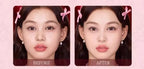 Flower Knows Strawberry Cupid Collection Pressed Powder Mineral Makeup Powder Foundation With Concealer & Finishing Vegan