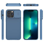 Camera Case Wireless Charging  with Sliding Lens Cover Slim Magnetic Case For iPhone 13Pro Slide Lens Protection Magnetic Wireless Charging Phone Case For iPhone 13 12 Pro Max 13 Shockproof iphone Cover Stevvex