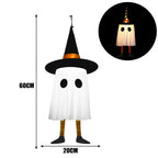 Halloween Hanging Witch Lamp Wizard Hat Night Light Ghost Festival Decor Scary Outdoor Indoor Horror Halloween Party Decoration Lootquake LLC