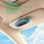Bluetooth 5.4 Speaker Handsfree Car Kit Sun Visor Clip Wireless Audio Receiver Speakerphone Loud Music Player Dual Microphone Lootquake LLC