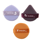 1PCS Round Square Triangle Shape Cosmetic Puff Soft Dry and Wet Dual-use Air Cushion Foundation Powder Sponge Puff Makeup Tools Lootquake LLC