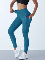High Waist Women's Yoga Leggings with Pockets THRIXINE