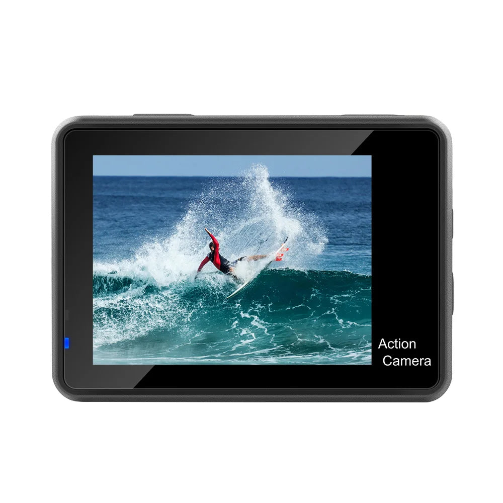 Action Camera 4K/30FPS with Dual Screens Underwater Waterproof Camera with Remote Control  WiFi Helmet Sports Video Recorder Lootquake LLC