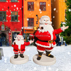 Outdoor Christmas Tree Decoration Life Size Christmas Statue For Sale