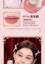 Flower Knows Strawberry Cupid Cake Lip Cream Lip Mud Matte Moisturizing Lipstick Silky Smooth Lip Makeup Professional Cosmetics Lootquake LLC