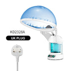 Face Hair Steamer Machine Humidifier Hot Nano Mist Sprayer Facial Ozone Vaporizer Hair Moisturizing Hydration Home Salon Steamer
