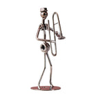 Musical Man Statue Musician Tabletop Figurine for Tabletop Spring Office Lootquake LLC