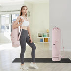 Yoga Mat Bag with Water Bottle Pocket & Wet Storage