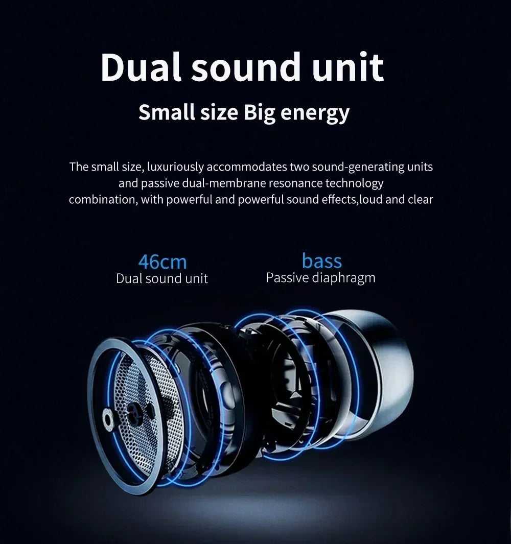 Bluetooth Speaker TG116c TWS Wireless Powerful Box Portable Outdoor Speakers Waterproof Subwoofer 3D Stereo Sound HandsFree Call Lootquake LLC